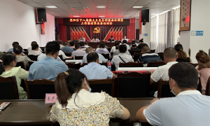 巴中市恩阳区下八庙镇召开大豆复合种植面积调查工作推进暨业务培训会议